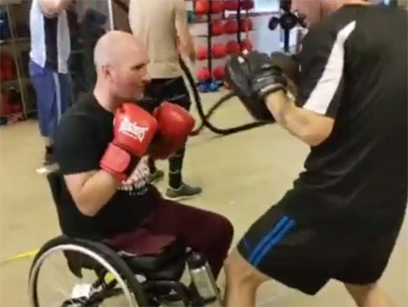 disabled boxing swansea